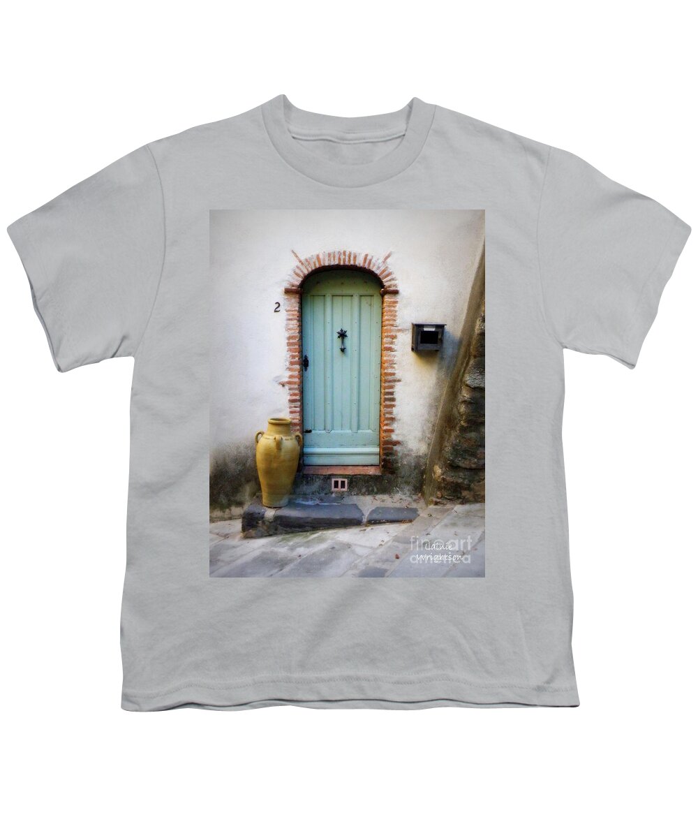 Door Youth T-Shirt featuring the photograph Provence Door Number 2 #1 by Lainie Wrightson