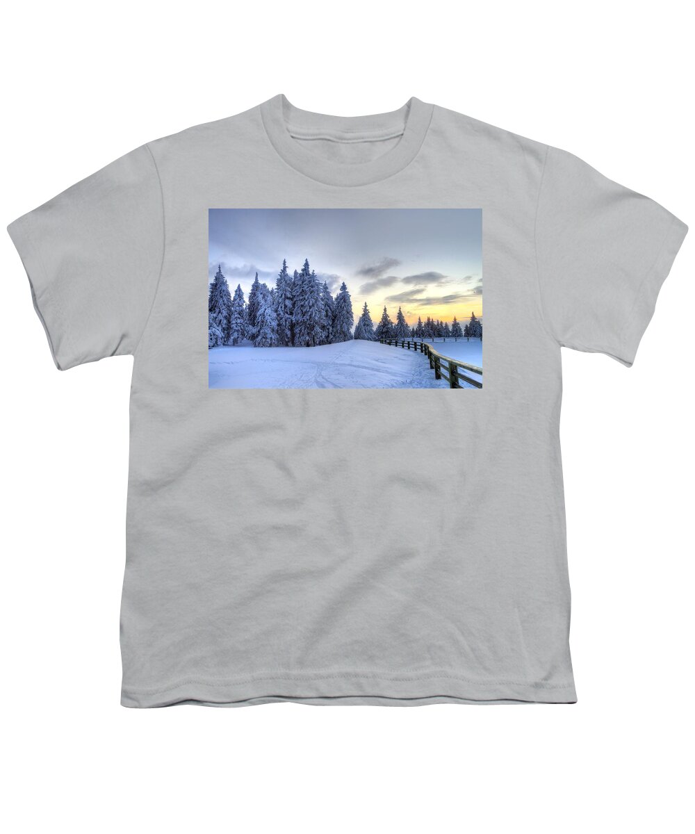  Youth T-Shirt featuring the photograph Winter #2 by Ivan Slosar