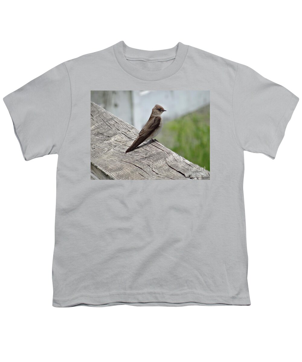 Bird Youth T-Shirt featuring the photograph A Rather Military Bird by Christopher Plummer