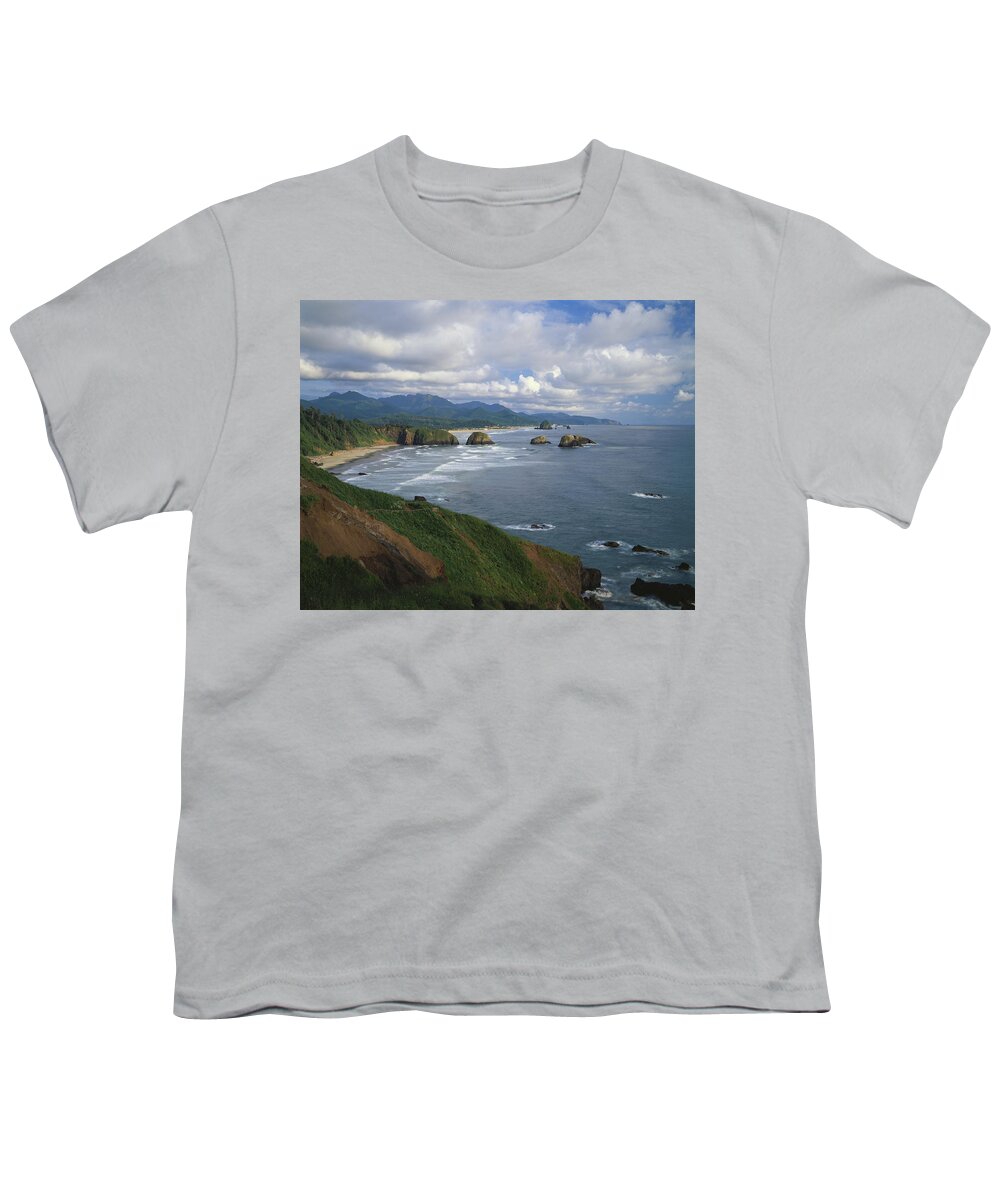 America Youth T-Shirt featuring the photograph Cannon Beach, Oregon by James Steinberg