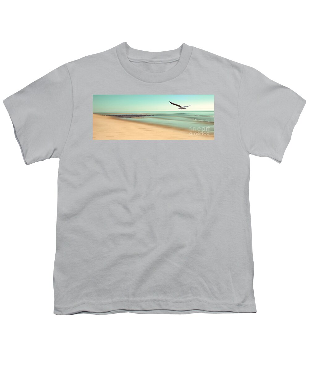 Peaceful Youth T-Shirt featuring the photograph Desire - Light by Hannes Cmarits