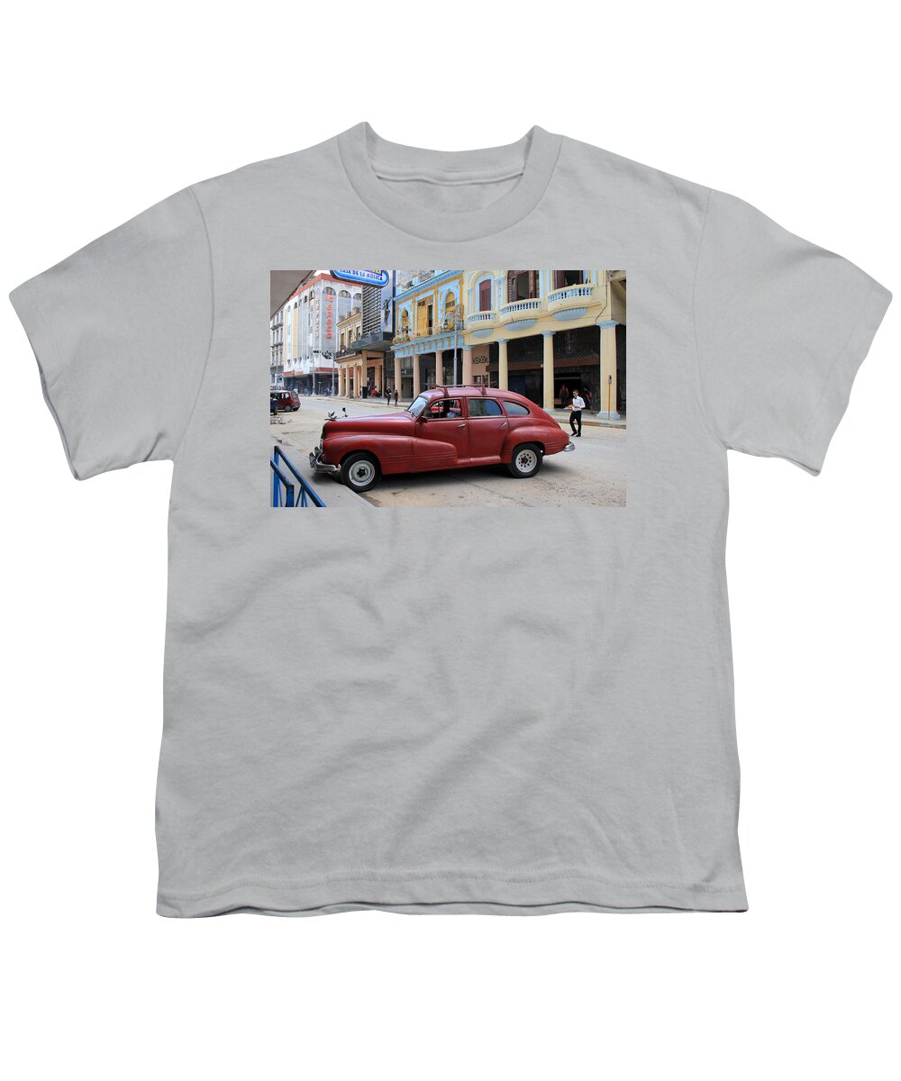 Havana Youth T-Shirt featuring the photograph Havana 32 by Andrew Fare