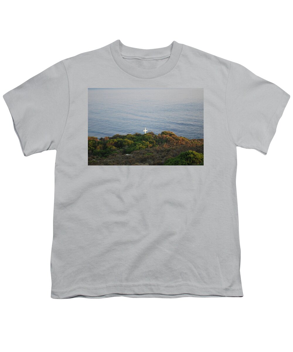 Hope Youth T-Shirt featuring the photograph Hope by George Katechis