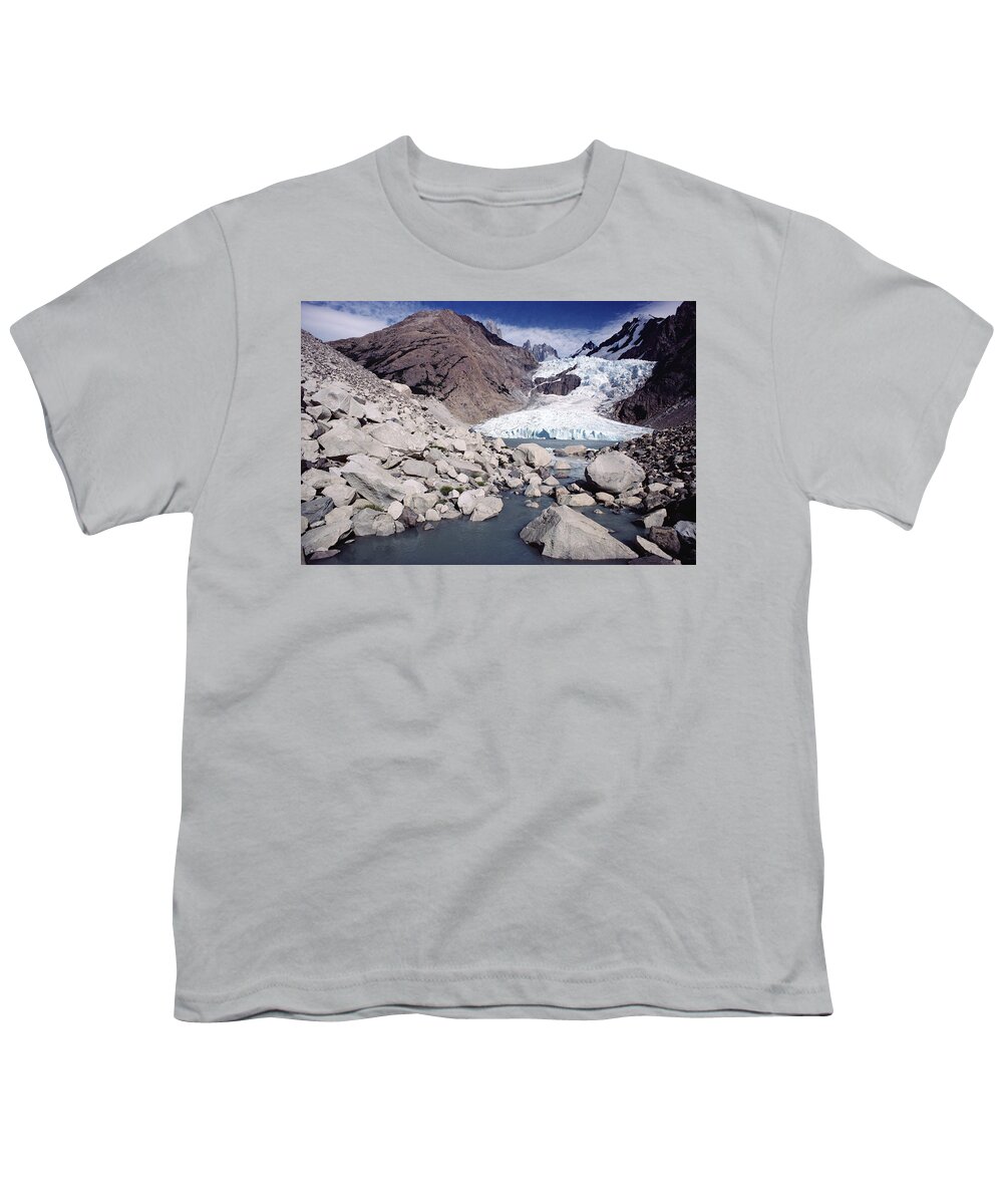 Feb0514 Youth T-Shirt featuring the photograph Los Glaciares Np Patagonia Argentina by Tui De Roy