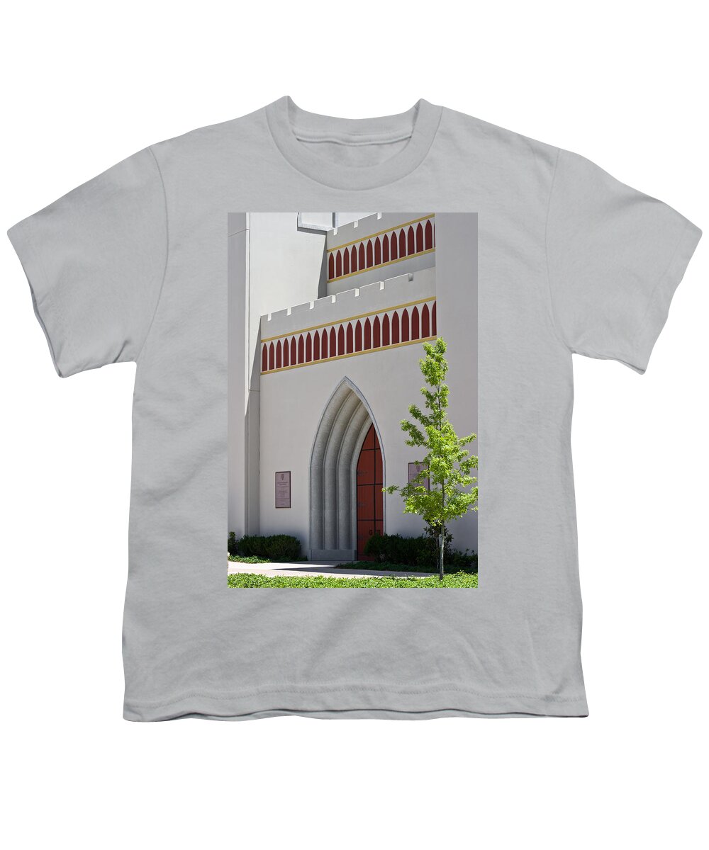 Arches Youth T-Shirt featuring the photograph Our Lady of the Atonement Church by Ed Gleichman