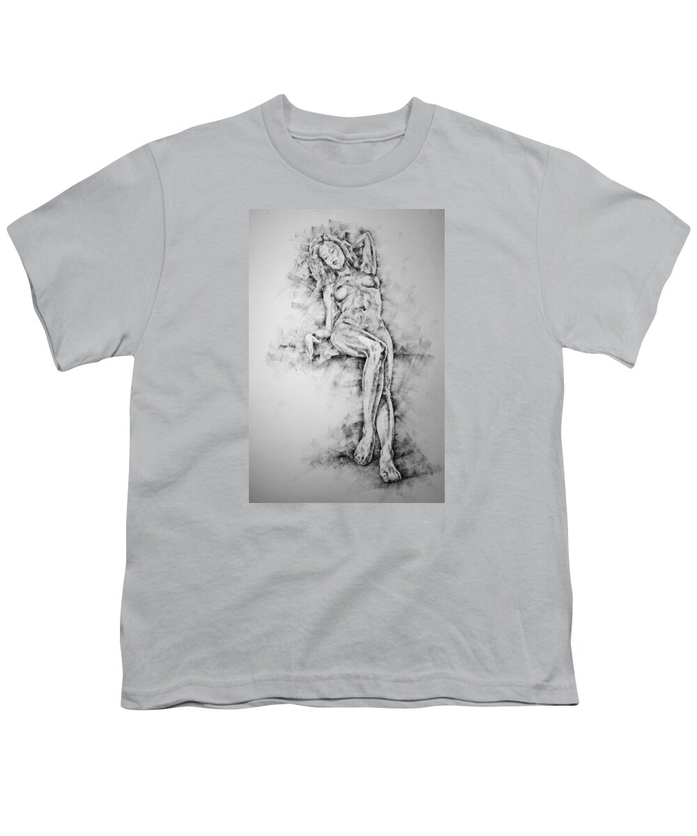 Erotic Youth T-Shirt featuring the drawing Page 26 by Dimitar Hristov