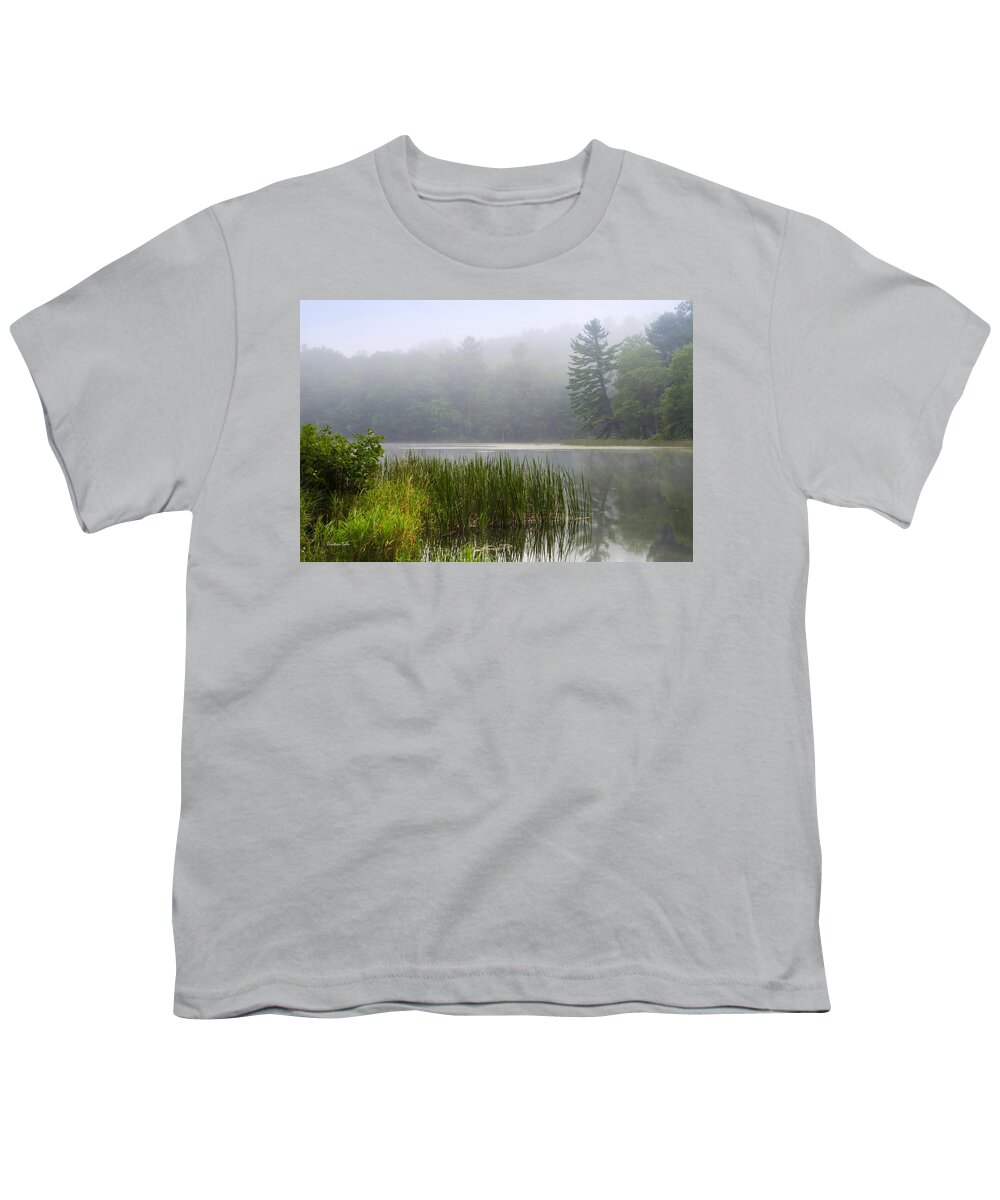 Tranquil Youth T-Shirt featuring the photograph Tranquil Moments Landscape by Christina Rollo