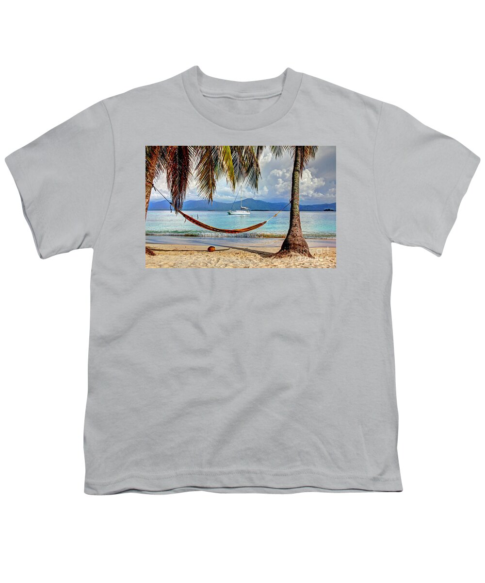 Panama Youth T-Shirt featuring the photograph Tranquility Base by Bob Hislop