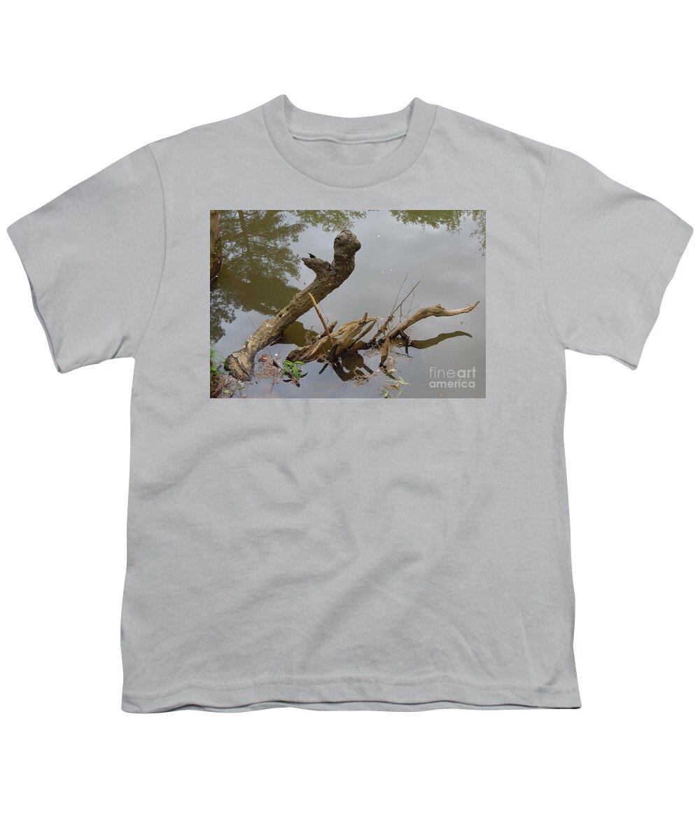 Driftwood Youth T-Shirt featuring the photograph Driftwood by Renee Trenholm