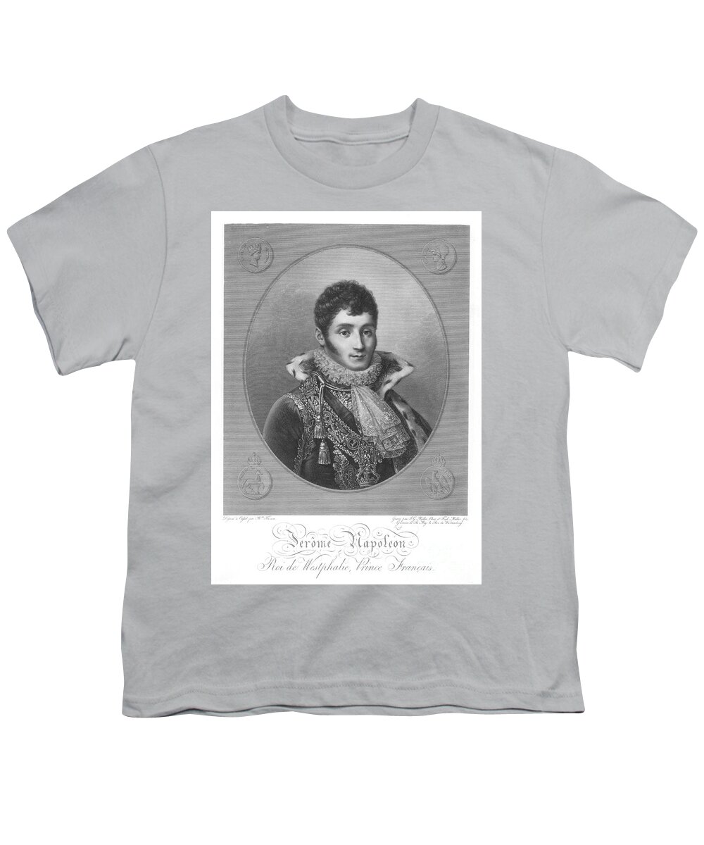 1807 Youth T-Shirt featuring the photograph Jerome Bonaparte by Granger