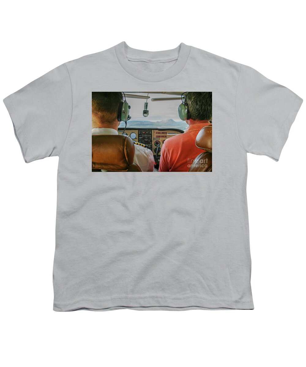 Air Youth T-Shirt featuring the photograph Cockpit by Patricia Hofmeester