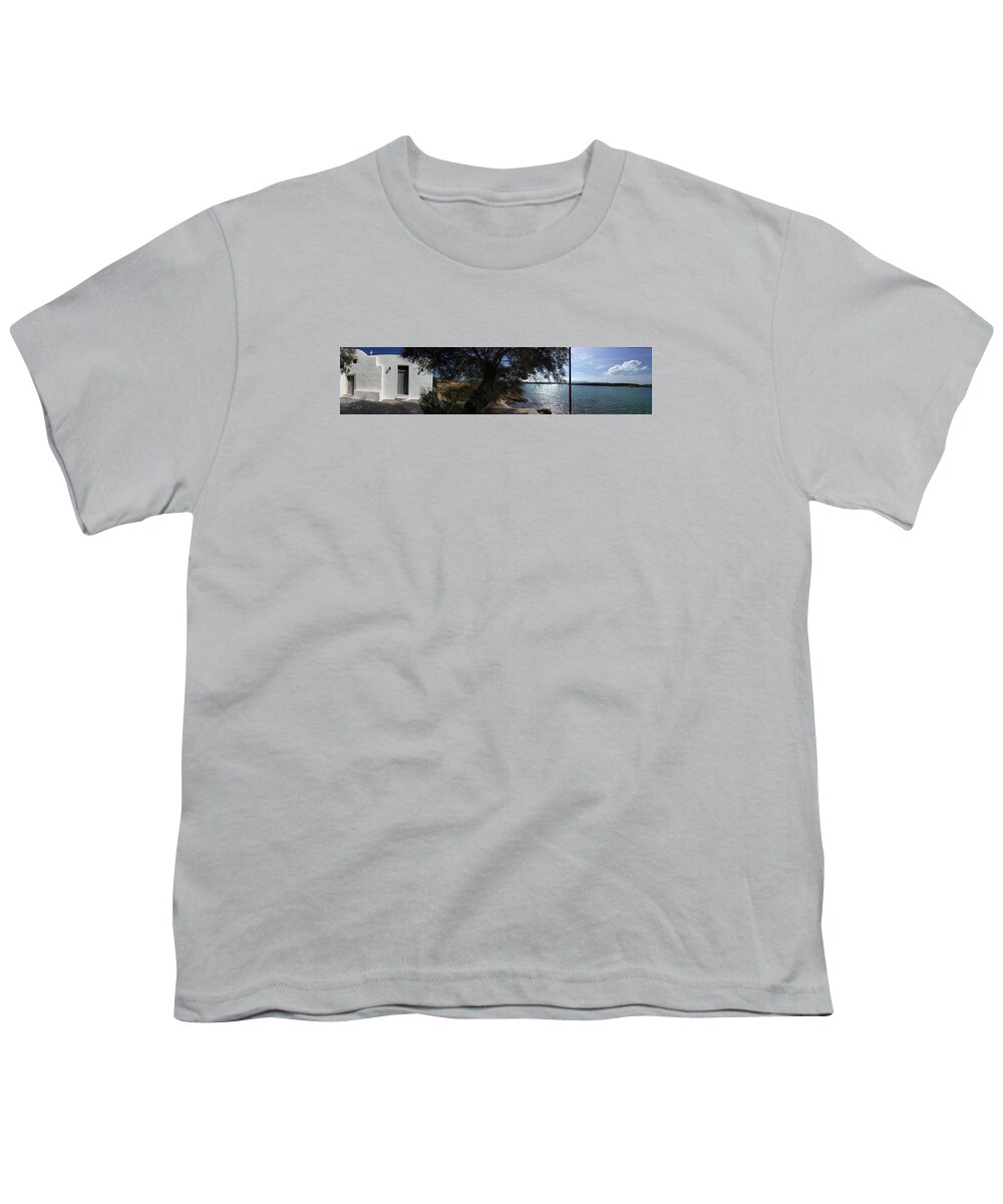 Paros Youth T-Shirt featuring the photograph Paros Nature Island Greece #2 by Colette V Hera Guggenheim