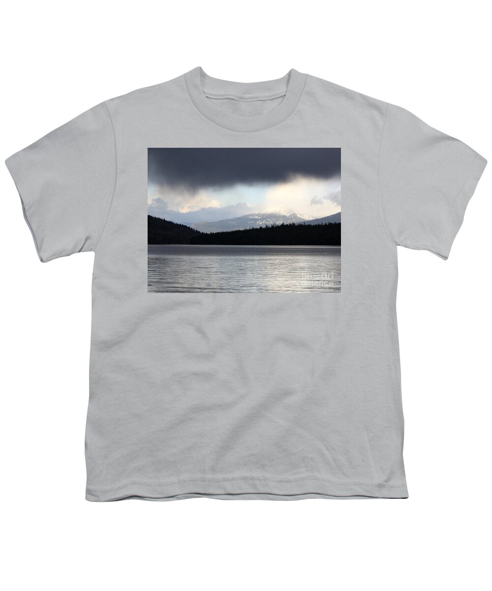 Clouds Youth T-Shirt featuring the photograph Balance in Nature #2 by Carol Groenen