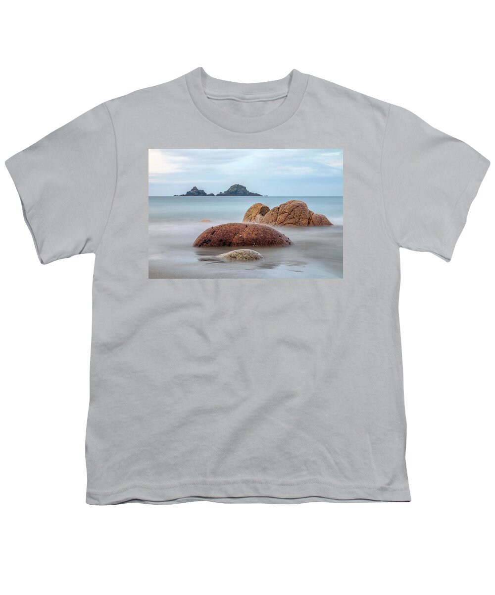 Porth Nanven Youth T-Shirt featuring the photograph Porth Nanven - Cornwall #5 by Joana Kruse