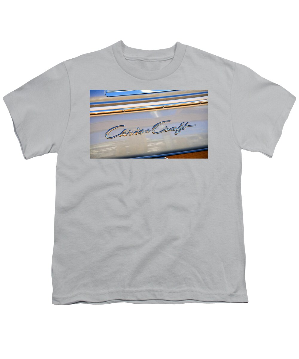 Nautical Youth T-Shirt featuring the photograph Classic Craft by David Lee Thompson