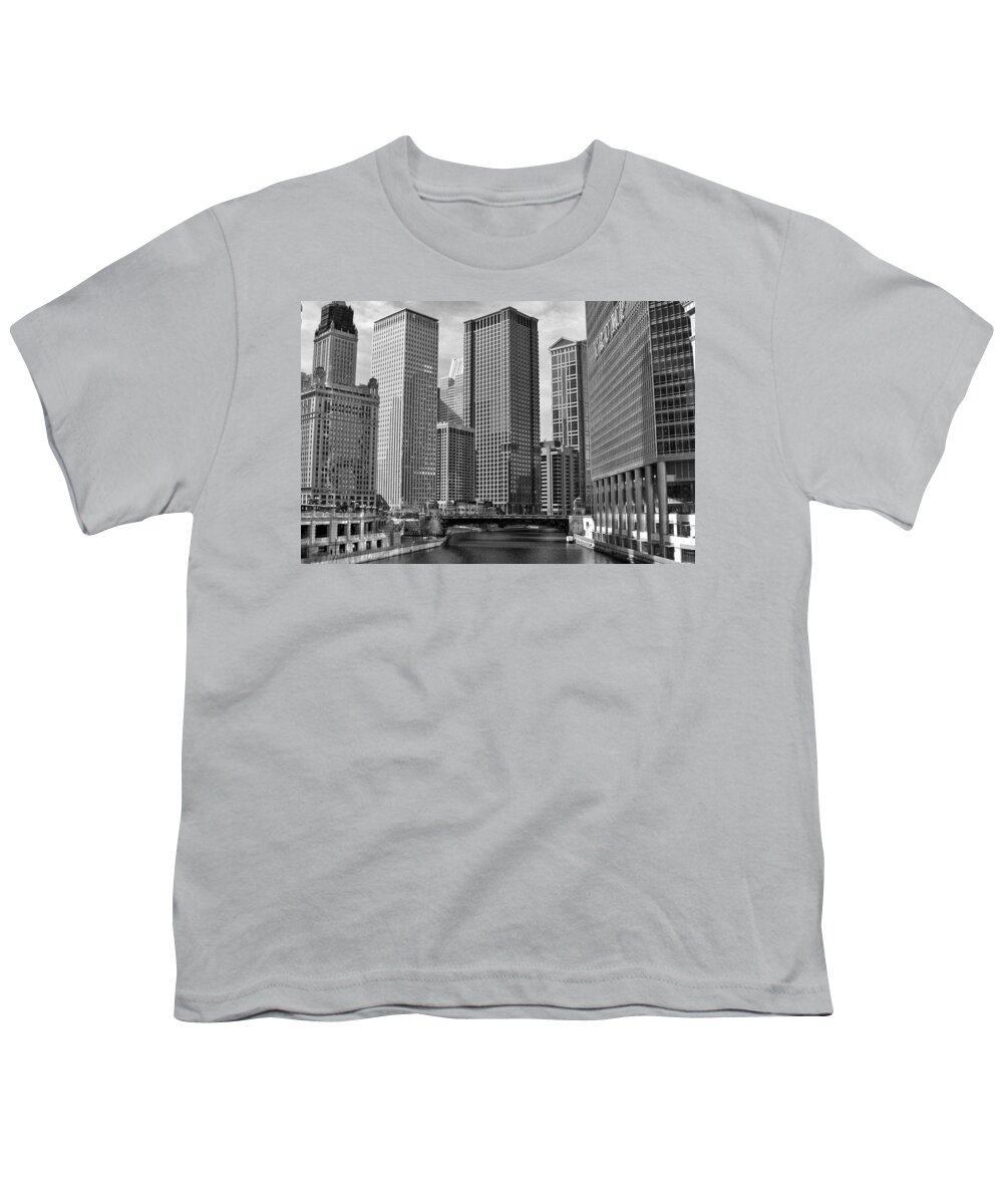 Chicago Youth T-Shirt featuring the photograph Chicago River by Jackson Pearson