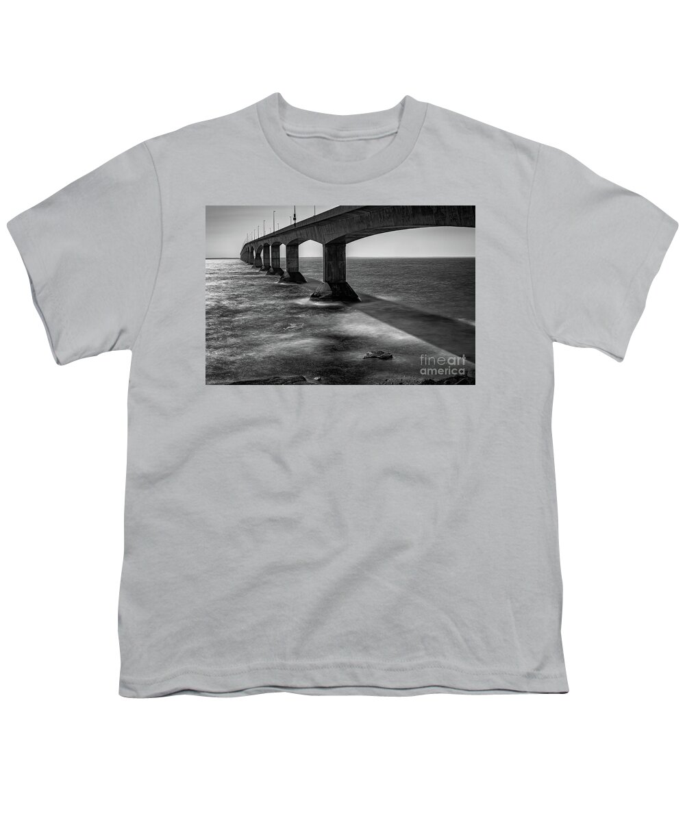 Canada Youth T-Shirt featuring the photograph Confederation Bridge by Doug Sturgess