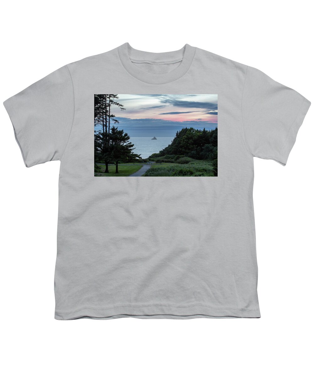 Photosbymch Youth T-Shirt featuring the photograph Distant Light by M C Hood