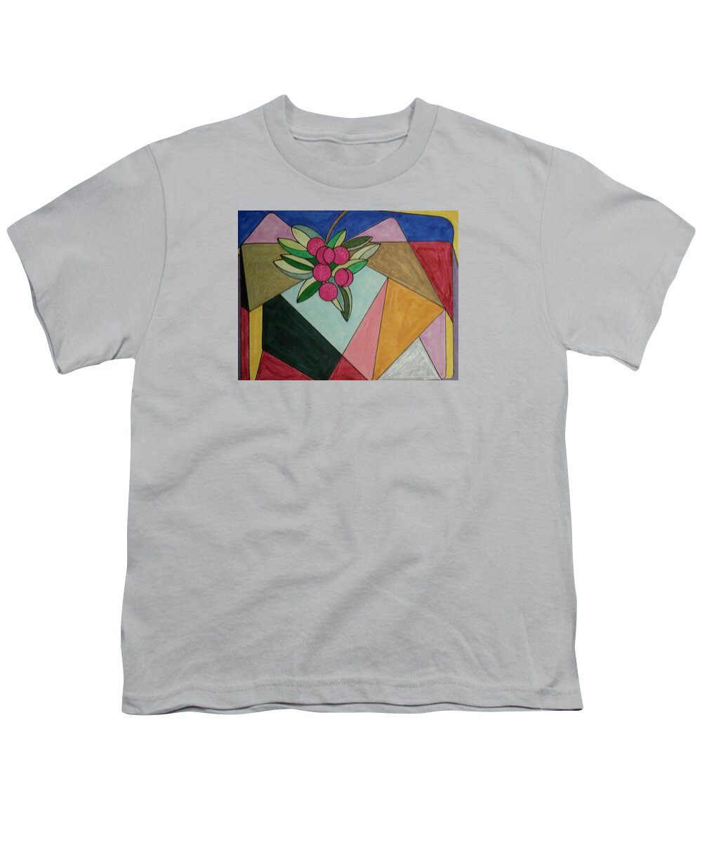 Geometric Art Youth T-Shirt featuring the glass art Dream 141 by S S-ray