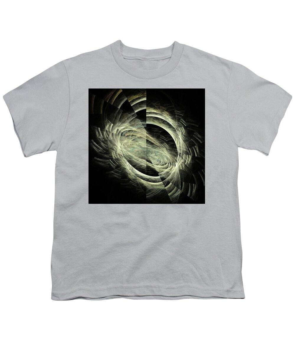 Background Youth T-Shirt featuring the digital art Fragmented Minds by Tim Abeln