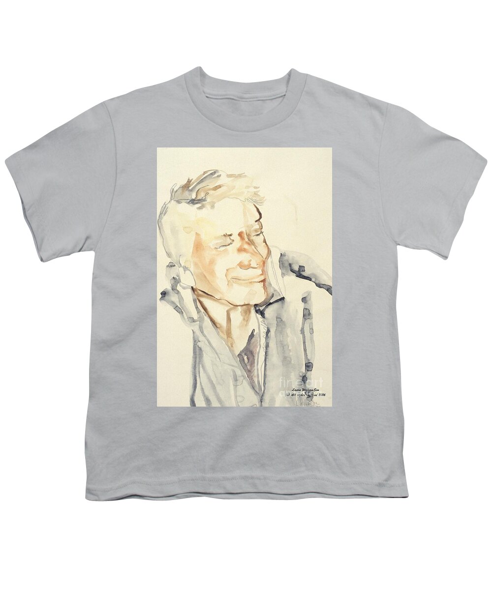 Portraits Youth T-Shirt featuring the painting Good Times by Laara WilliamSen