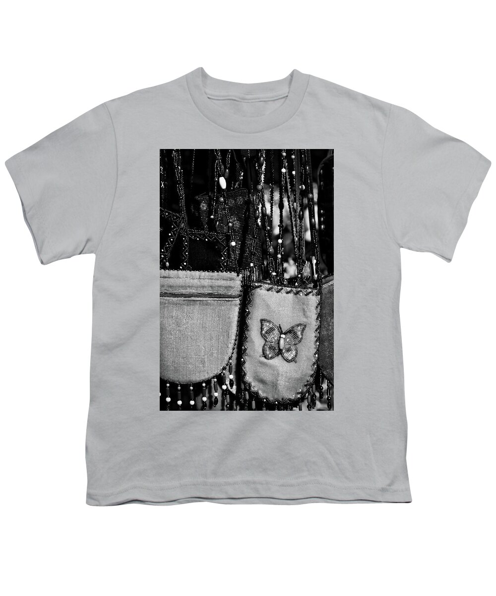 Shop Youth T-Shirt featuring the photograph Hanging Pouches by Stuart Litoff