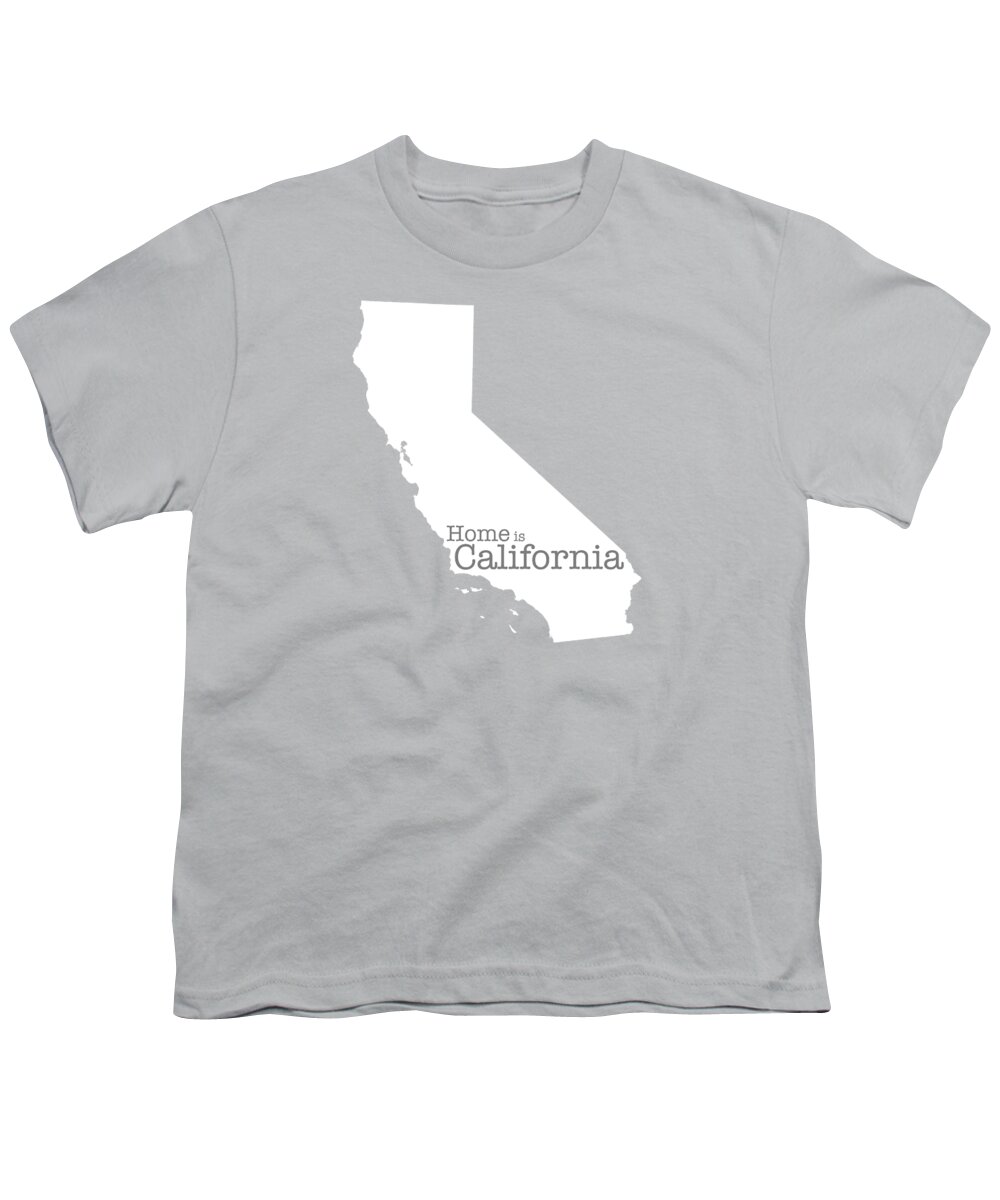 California Youth T-Shirt featuring the digital art Home is California by Sterling Gold