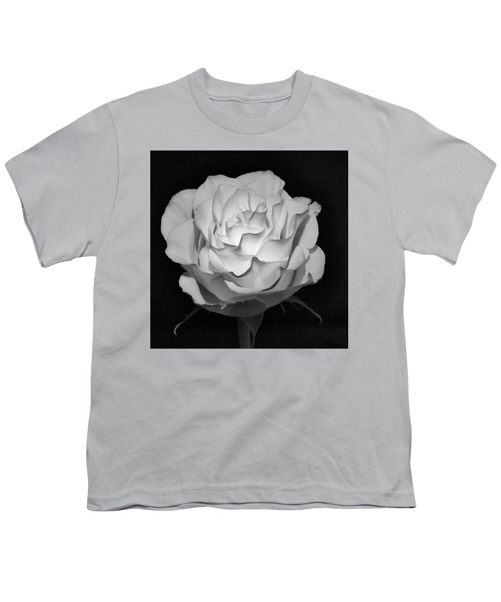 Infrared Youth T-Shirt featuring the photograph IR Rose by John Roach