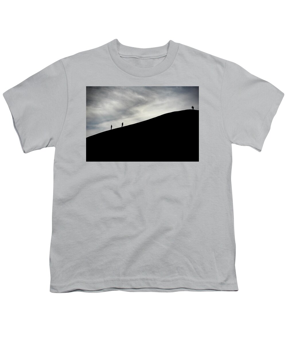 Landscape Youth T-Shirt featuring the photograph Make the climb by Pradeep Raja Prints