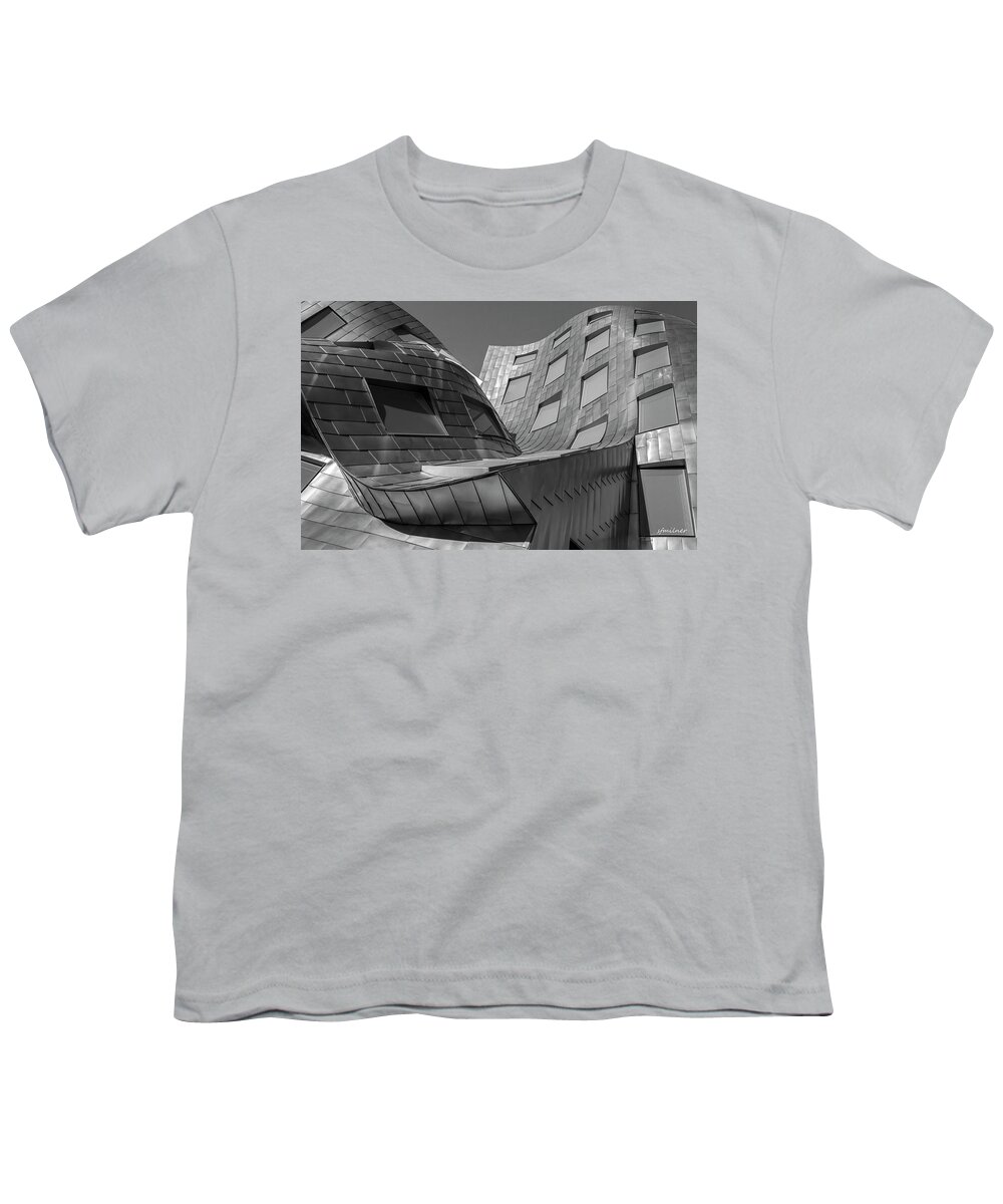 Buildings Youth T-Shirt featuring the photograph Melting by Steven Milner