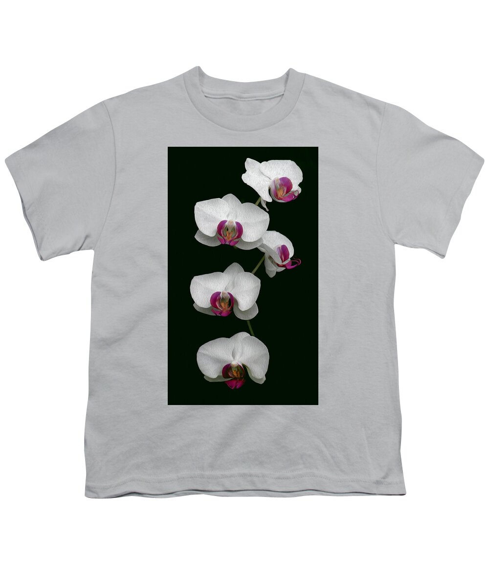 Orchid Youth T-Shirt featuring the photograph Orchid Sequence by Art Cole