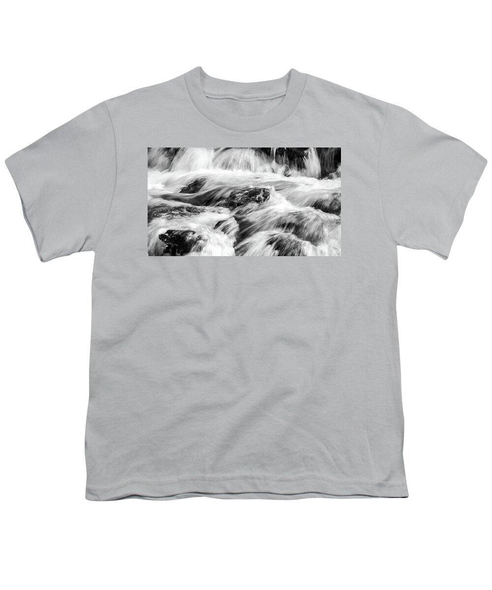 Nevada Youth T-Shirt featuring the photograph River Streams Great Basin National Park Nevada by Lawrence S Richardson Jr