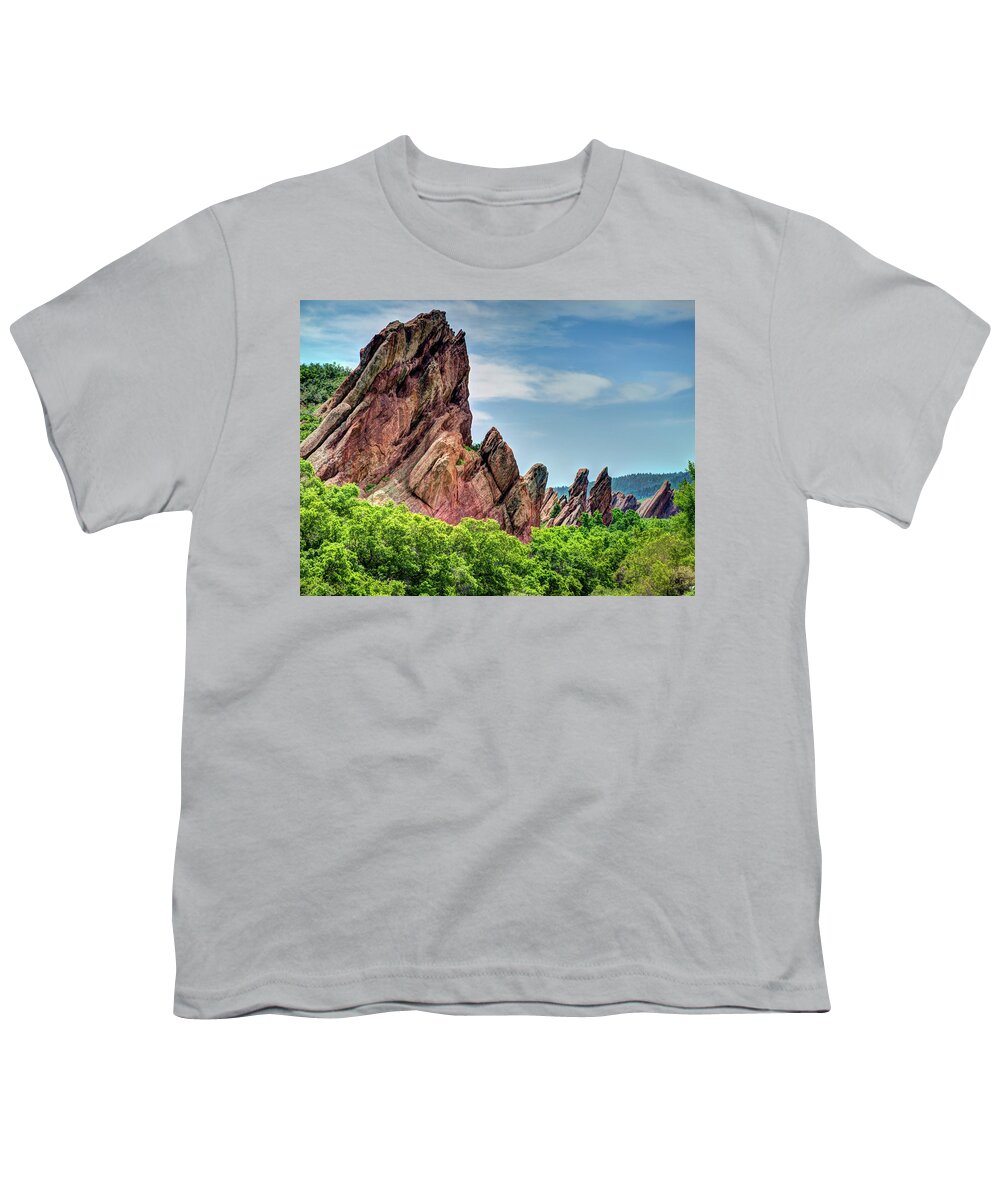Colorado Youth T-Shirt featuring the photograph Roxborough Park by David Thompsen