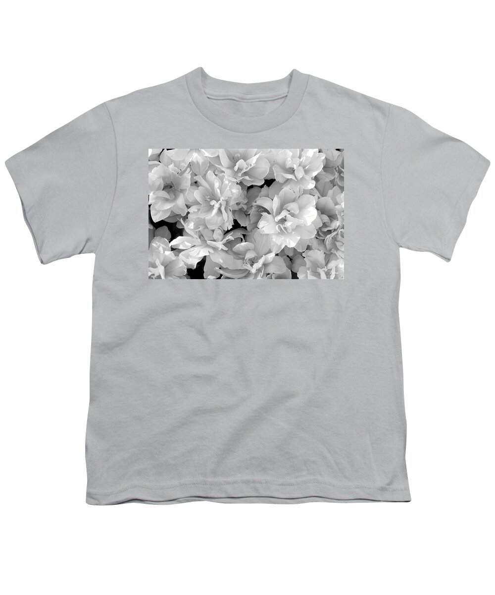 Tulips Youth T-Shirt featuring the photograph Soft Whites by Deborah Crew-Johnson