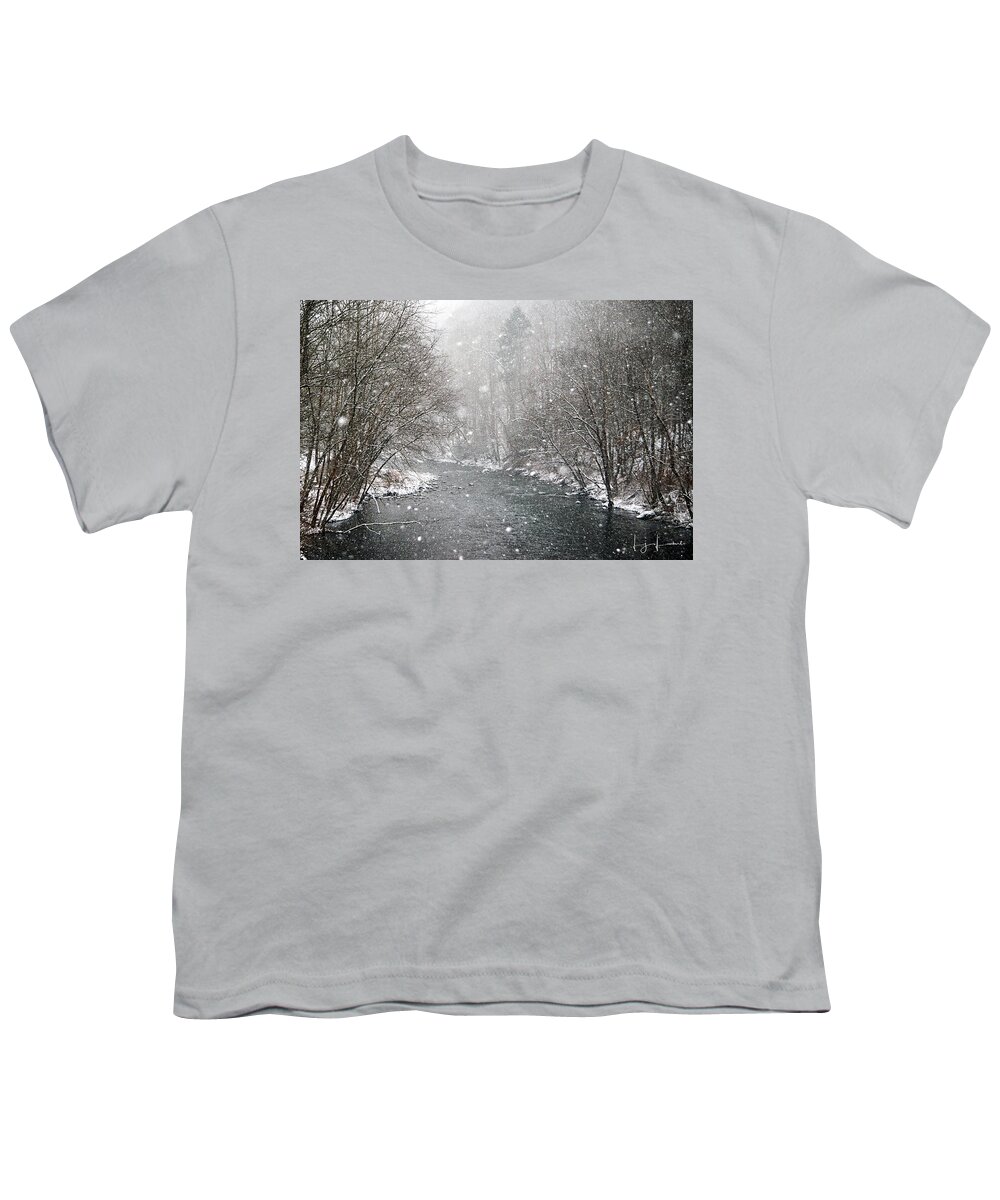 Privacy Youth T-Shirt featuring the photograph Storms Brewing by Lisa Lambert-Shank