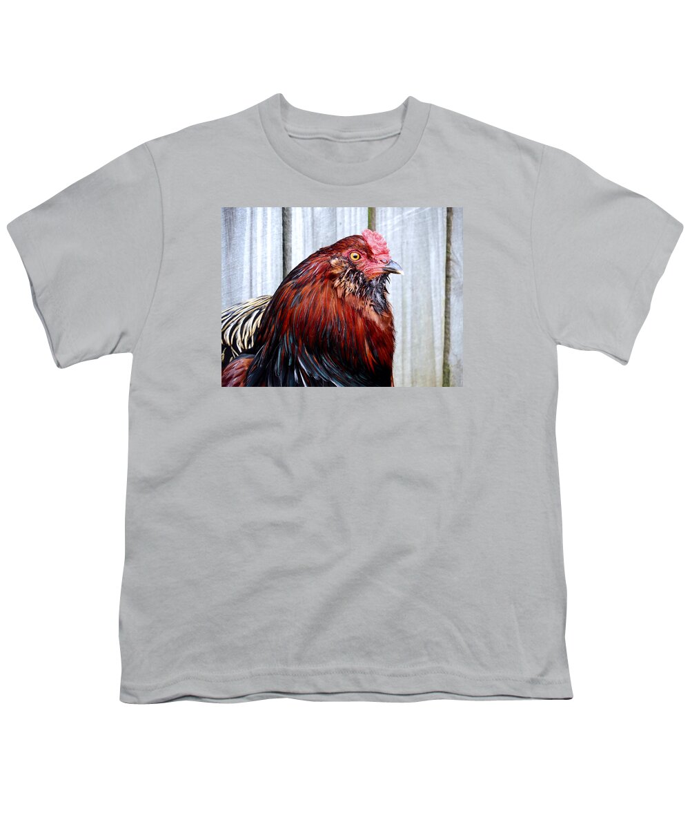Technicolor Chic Youth T-Shirt featuring the photograph Technicolor Chic by Morgan Carter