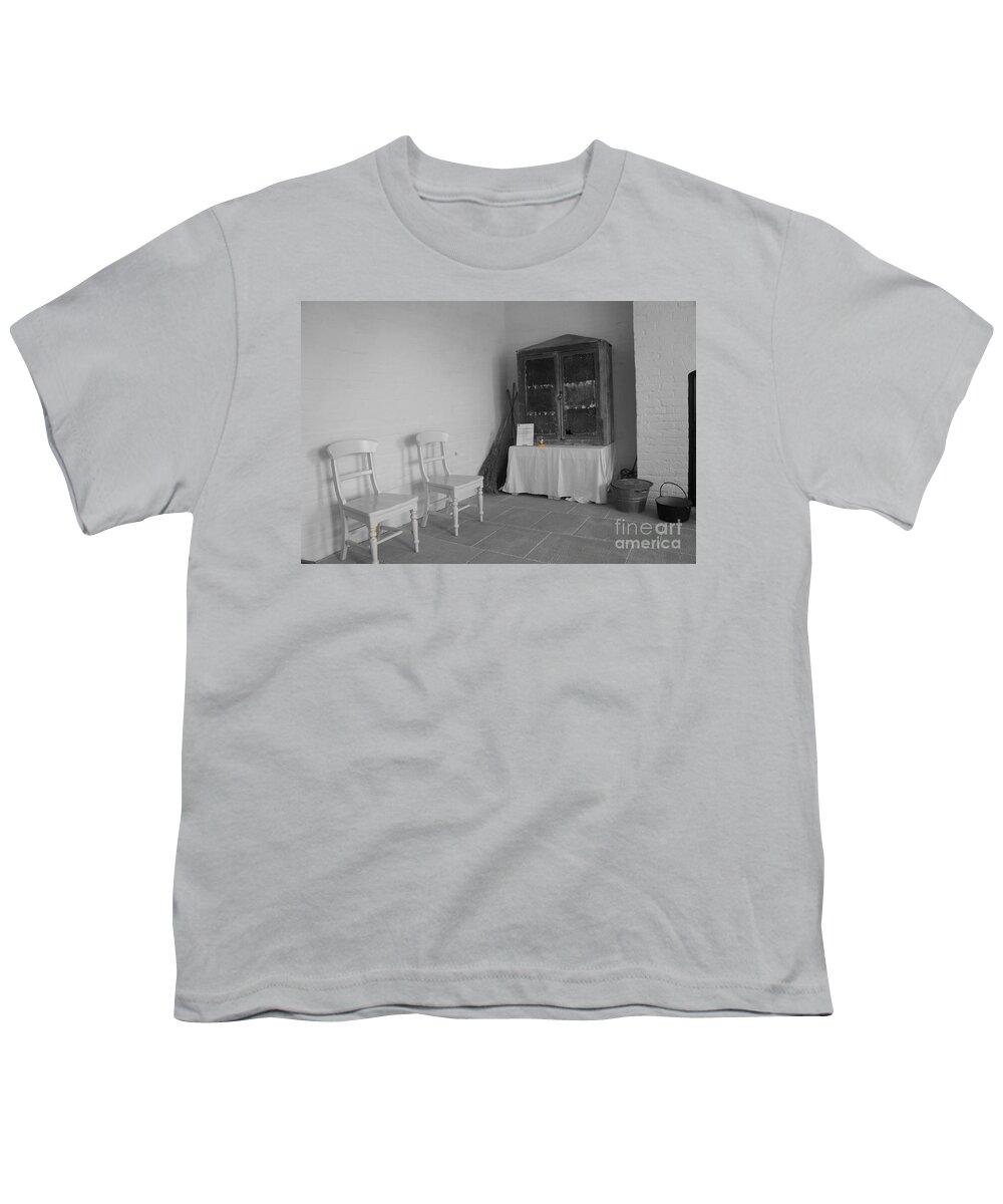 Welfare Youth T-Shirt featuring the photograph The Art of Welfare. Cupboard. by Elena Perelman