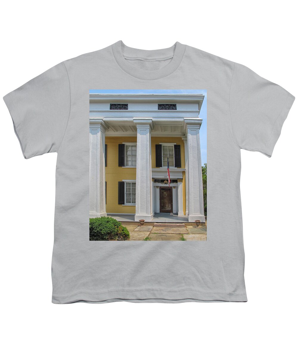 Doric House Youth T-Shirt featuring the photograph The Doric House by Dave Mills