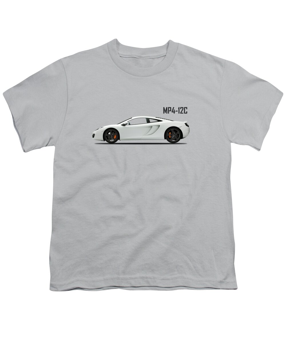 Mclaren Youth T-Shirt featuring the photograph The MP4 by Mark Rogan