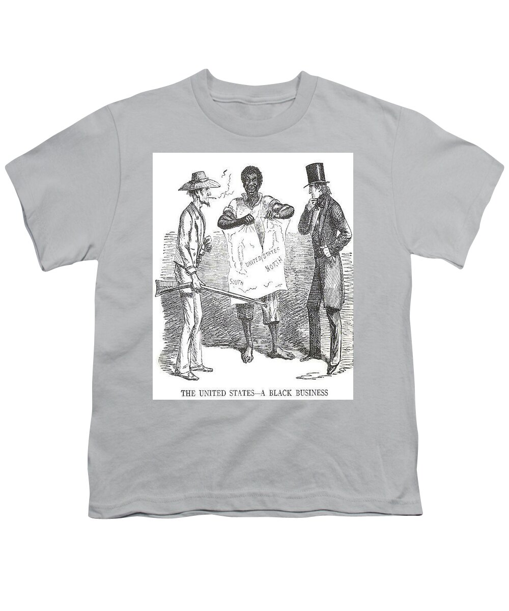Black Americana Youth T-Shirt featuring the digital art The United States A Black Business by Kim Kent