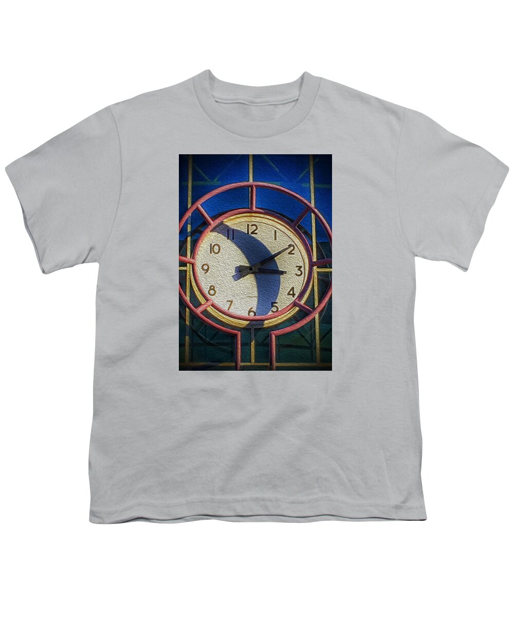 Painterly Photography Youth T-Shirt featuring the photograph Three Ten to Sacramento by Bill Owen