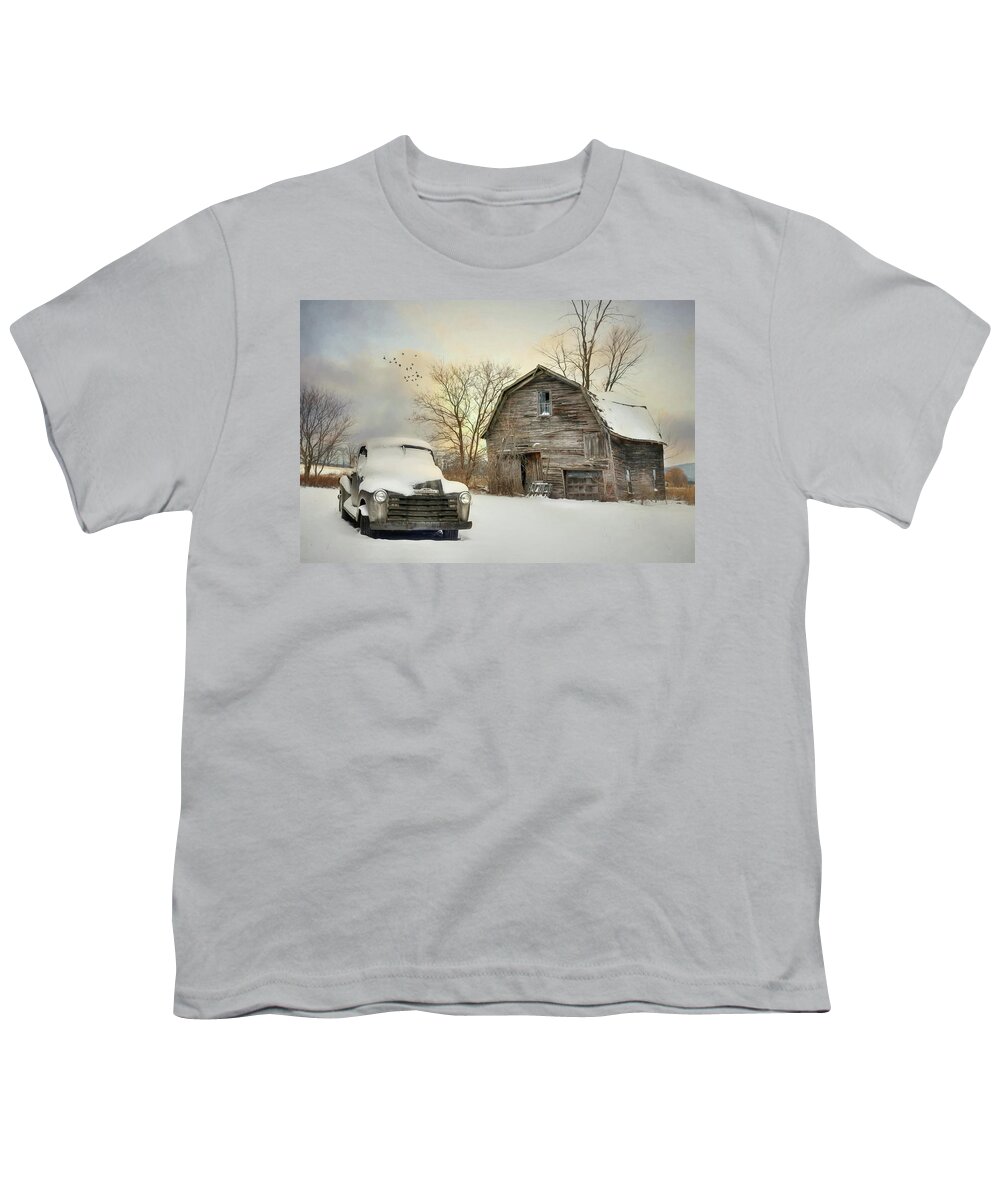 Chevy Youth T-Shirt featuring the photograph Vintage Chevrolet by Lori Deiter