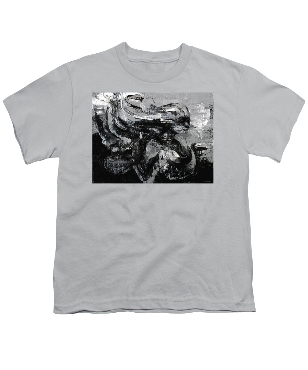  Wind Youth T-Shirt featuring the painting Wind Cries to Surrender by Jeff Klena