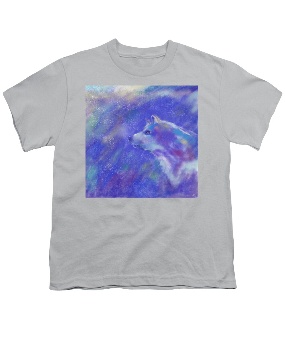 Winter Youth T-Shirt featuring the digital art Winter's Dream by Norman Klein