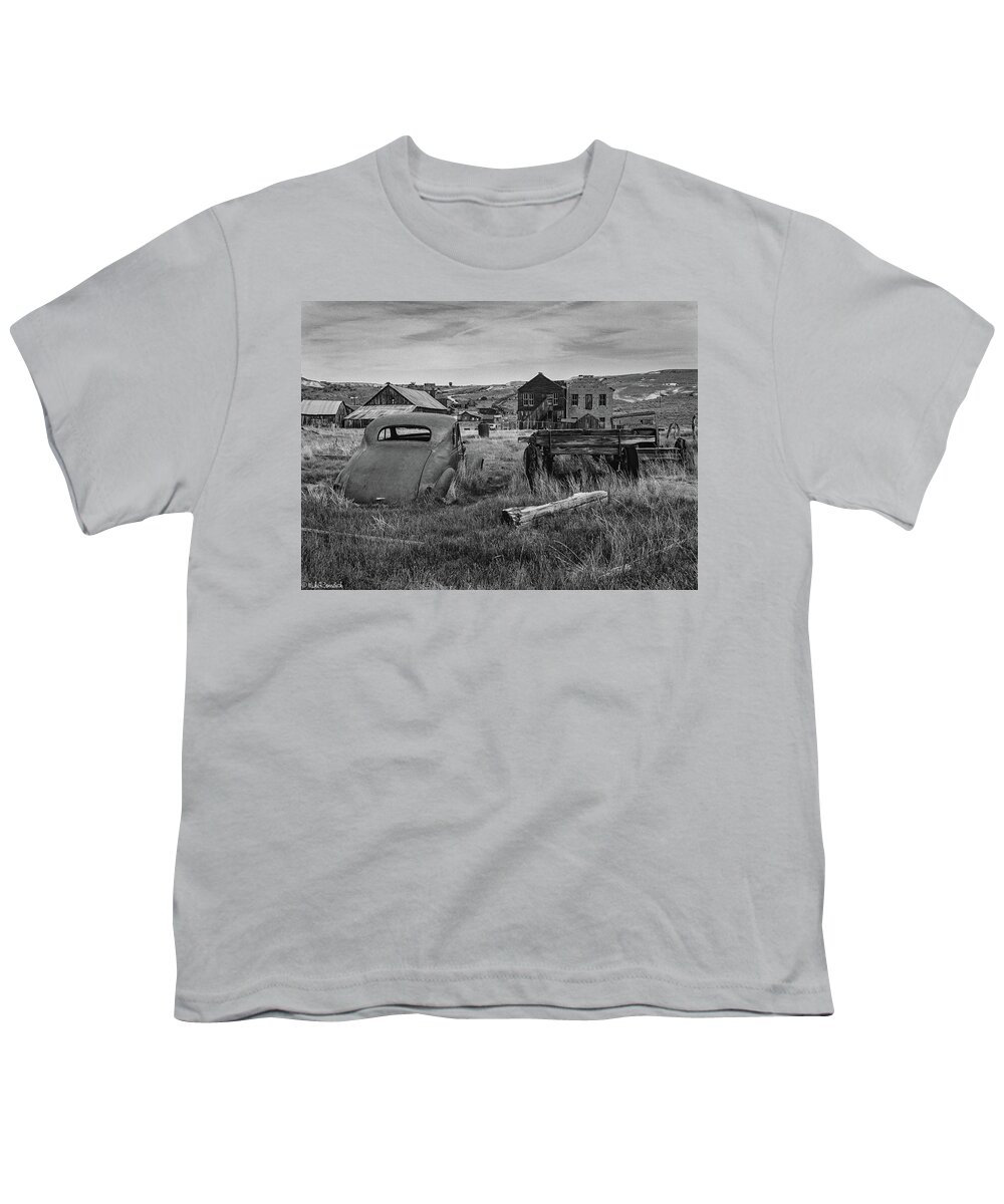 Bodie Youth T-Shirt featuring the photograph Bodie California #7 by Mike Ronnebeck