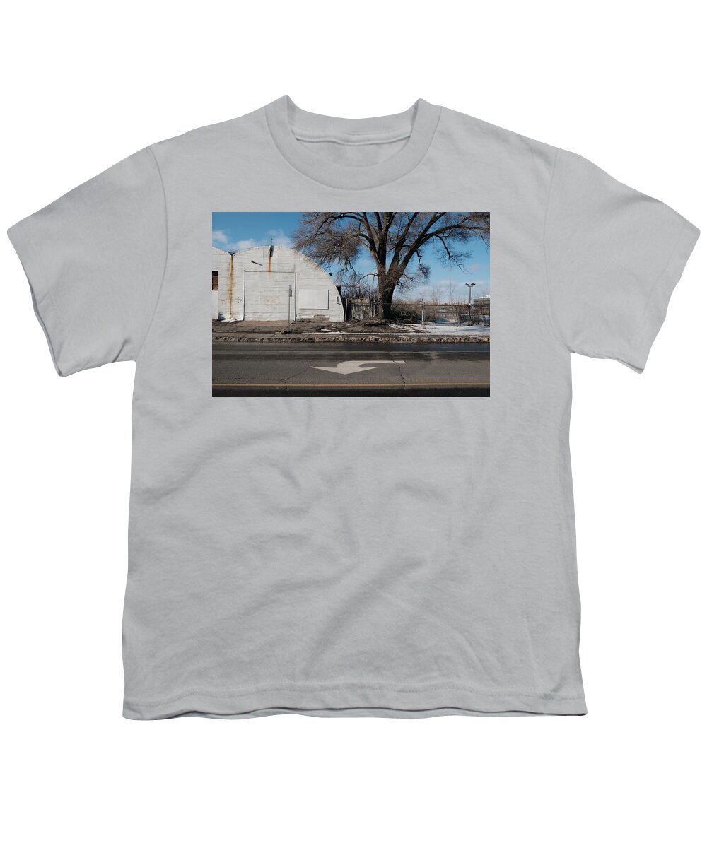 City Youth T-Shirt featuring the photograph Come Curves by Kreddible Trout