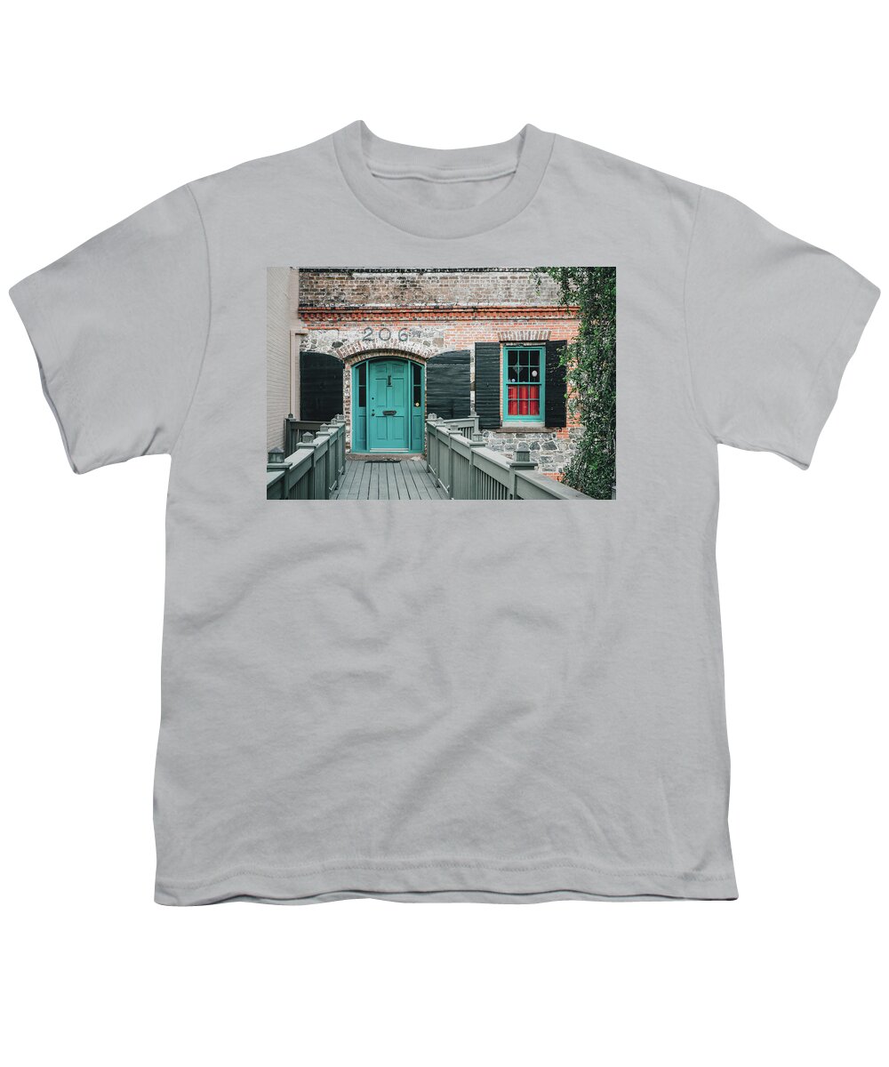 Door Youth T-Shirt featuring the photograph Door 206 by Rebekah Zivicki