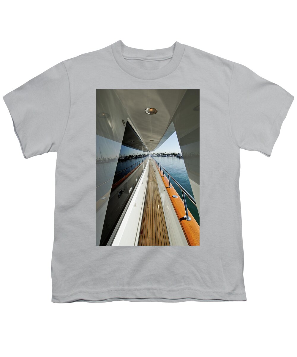 Yacht Youth T-Shirt featuring the photograph Double Vision by David Shuler