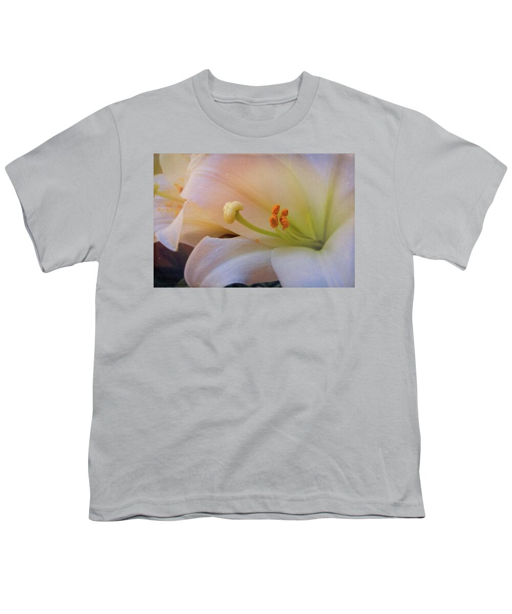Easter Lilly Youth T-Shirt featuring the photograph Easter Lily by Bonnie Willis