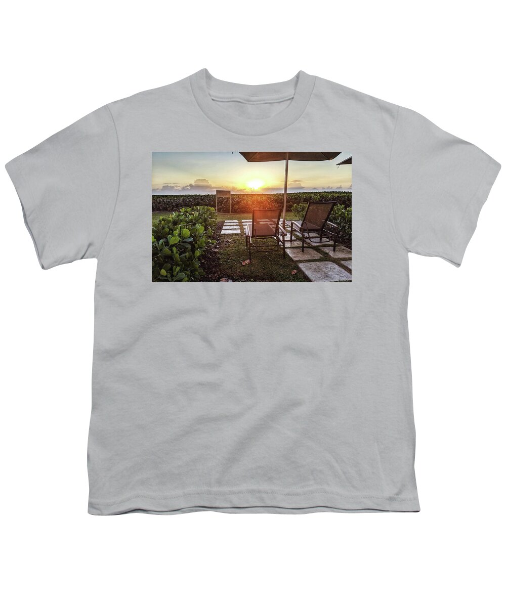 Morning Youth T-Shirt featuring the photograph It's Morning by Portia Olaughlin